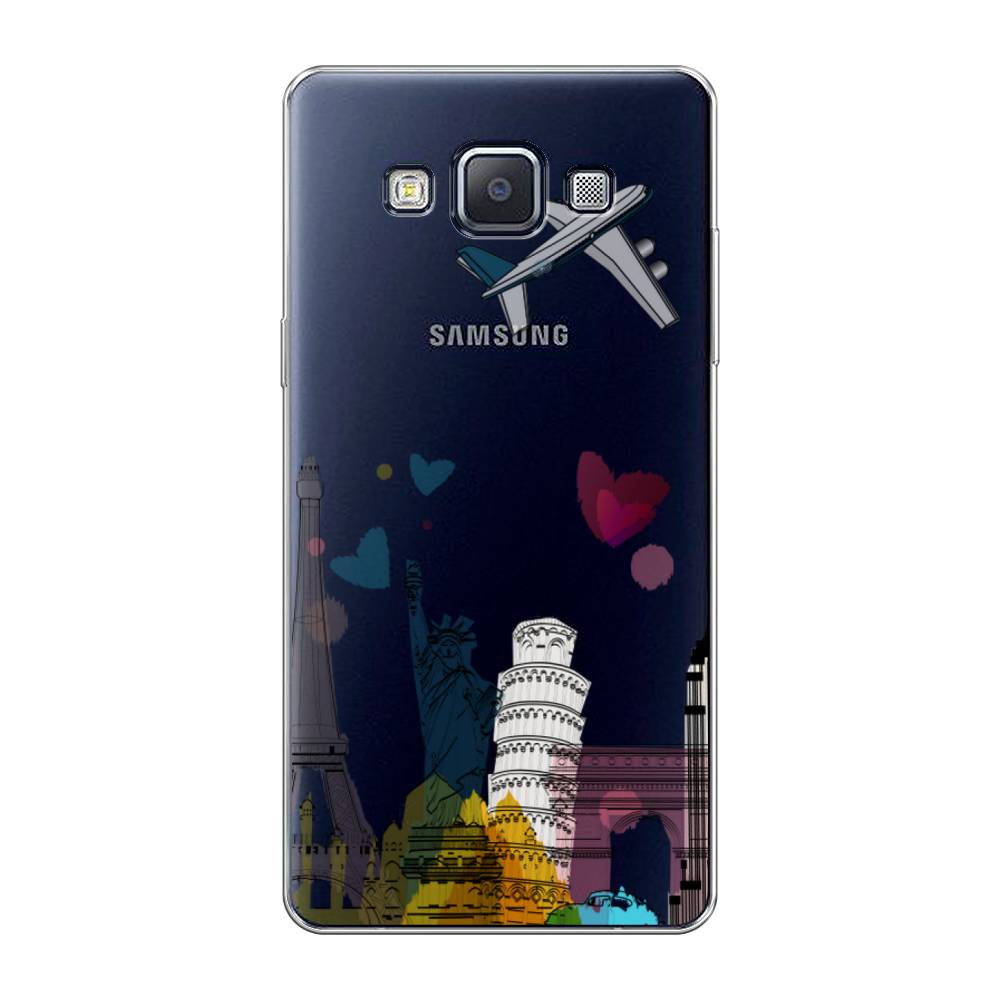 

Чехол Awog на Samsung Galaxy A5 / Самсунг A5 "Самолет путешествий", Желтый, 20450-10