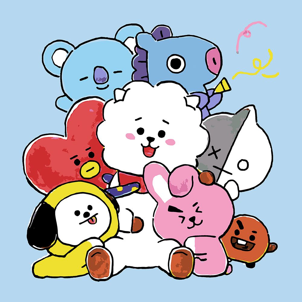 

Картина по номерам Красиво Красим BTS Chibi, 120 х 120 см, BTS Chibi
