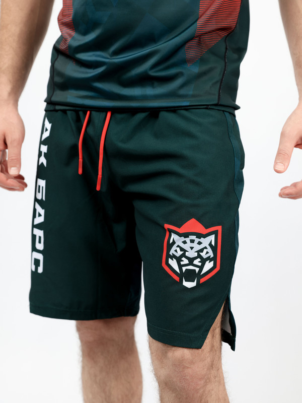Шорты мужские Iamfighter Ак Барс зеленые XXL