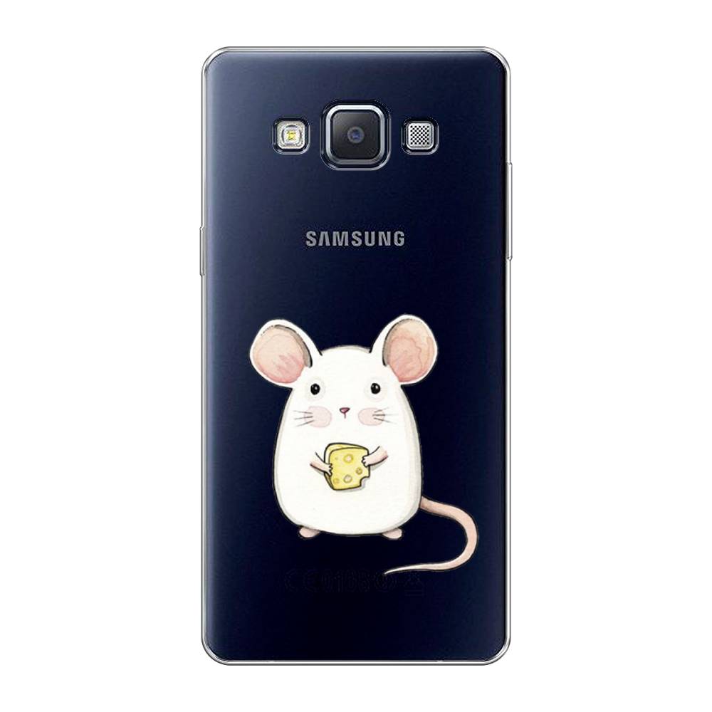 

Чехол Awog на Samsung Galaxy A5 / Самсунг A5 "Мышка", Белый;розовый;прозрачный, 20450-1