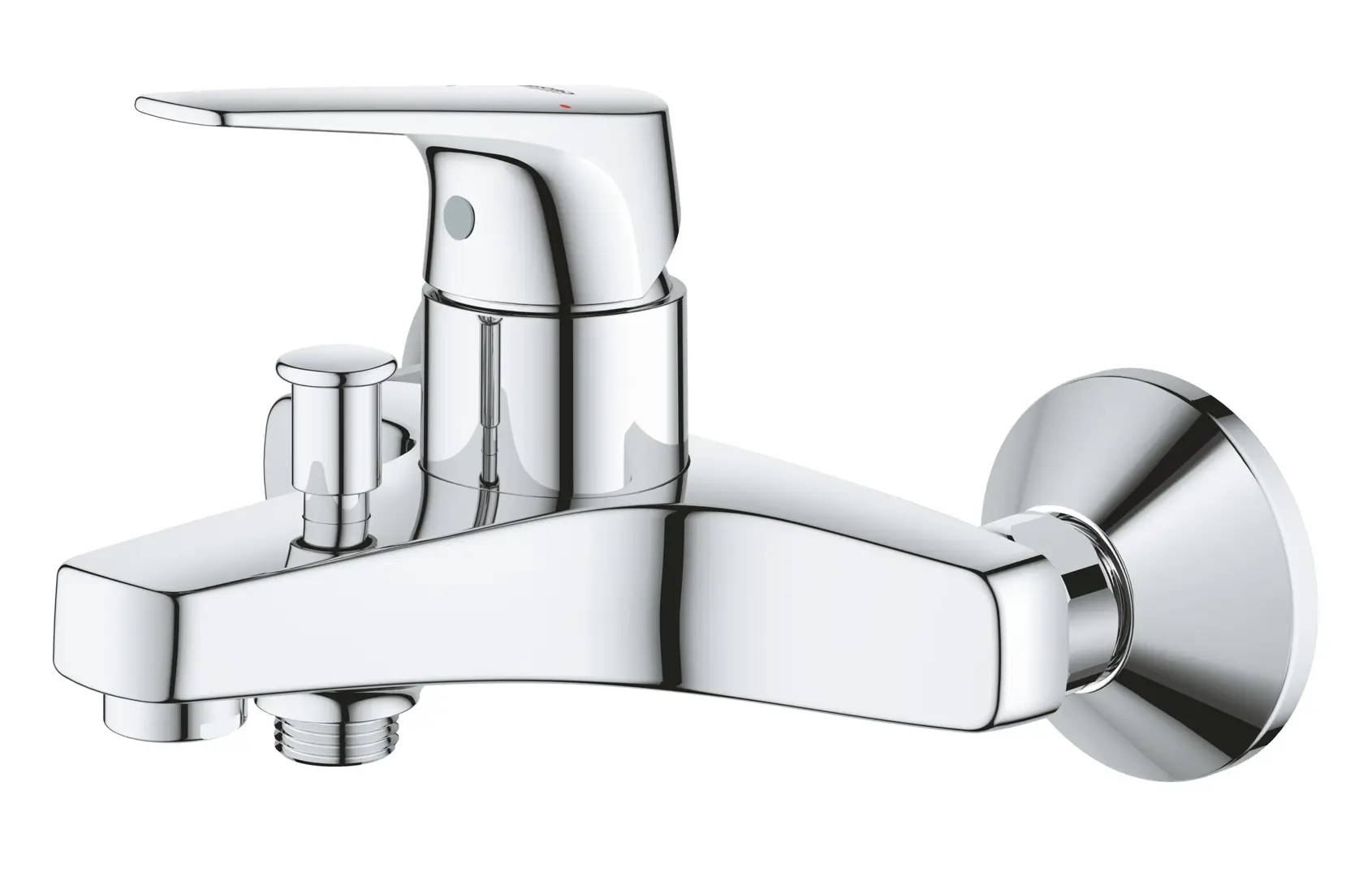 Смеситель для ванны Grohe BauFlow 23601000 однорычажный цвет хром