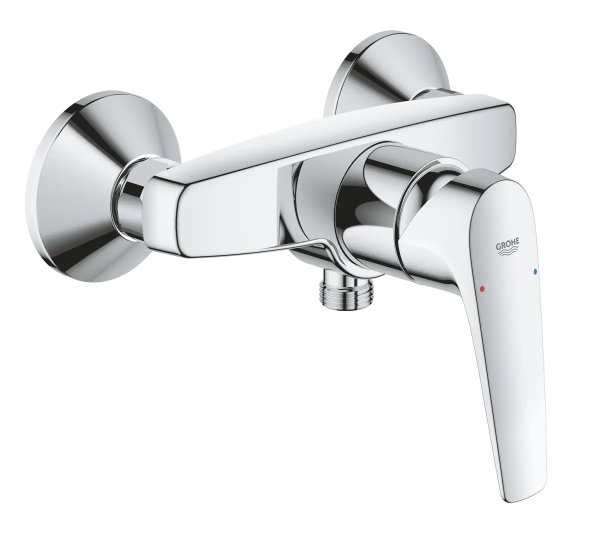 фото Смеситель для душа grohe bauflow 23632000, однорычажный, цвет хром