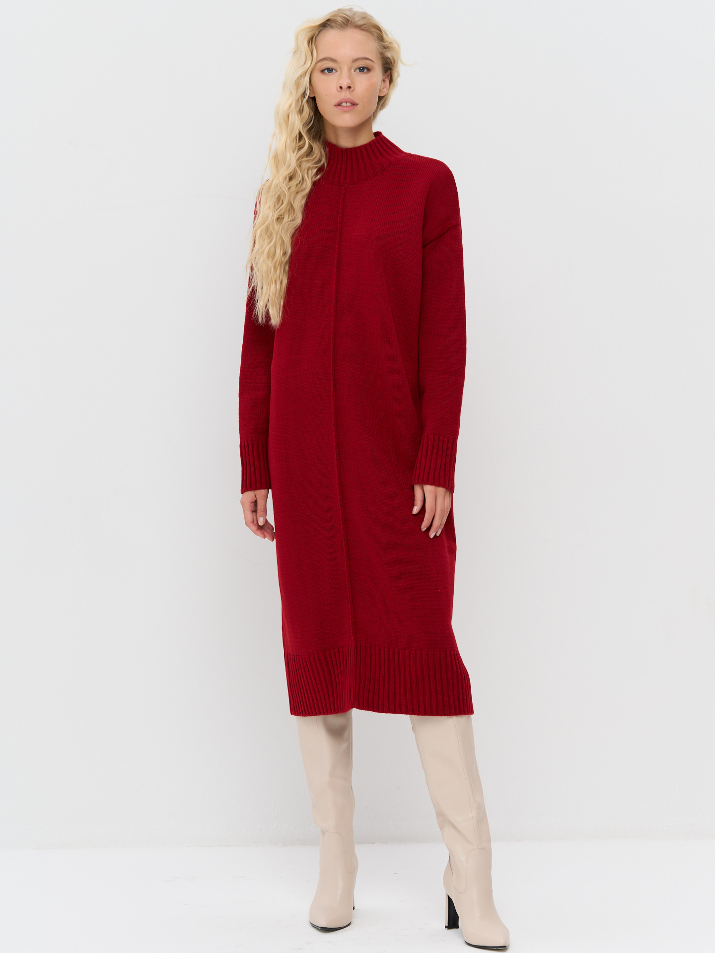 

Платье женское NEWVAY 9242-92022 красное 50-52 RU, Красный, 9242-92022
