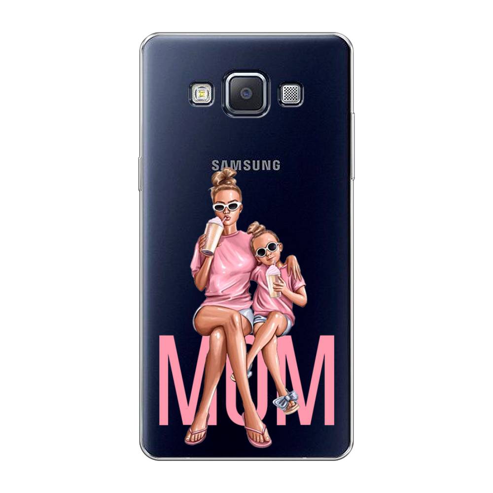 

Чехол Awog на Samsung Galaxy A5 / Самсунг A5 "Lovely mom", Синий;бежевый;розовый, 20450-7