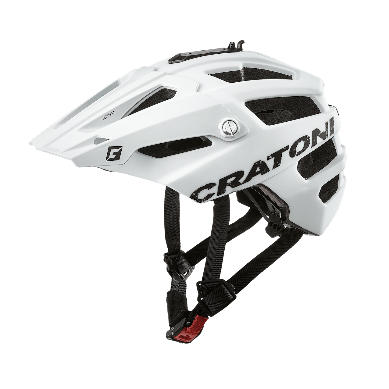 Велосипедный шлем Cratoni Alltrack, white matt, S/M