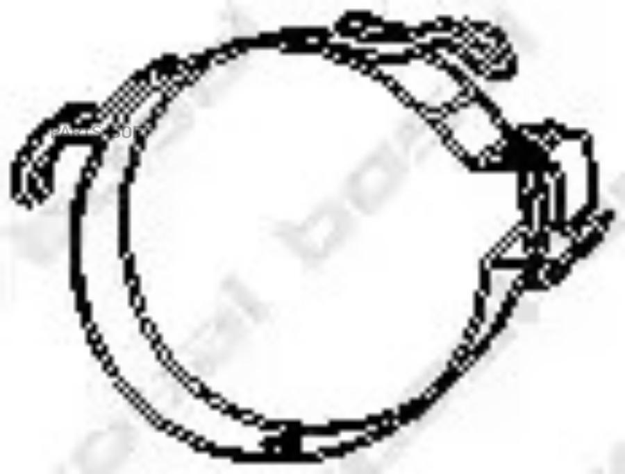 

BOSAL 251-943 Хомут глушителя 1шт