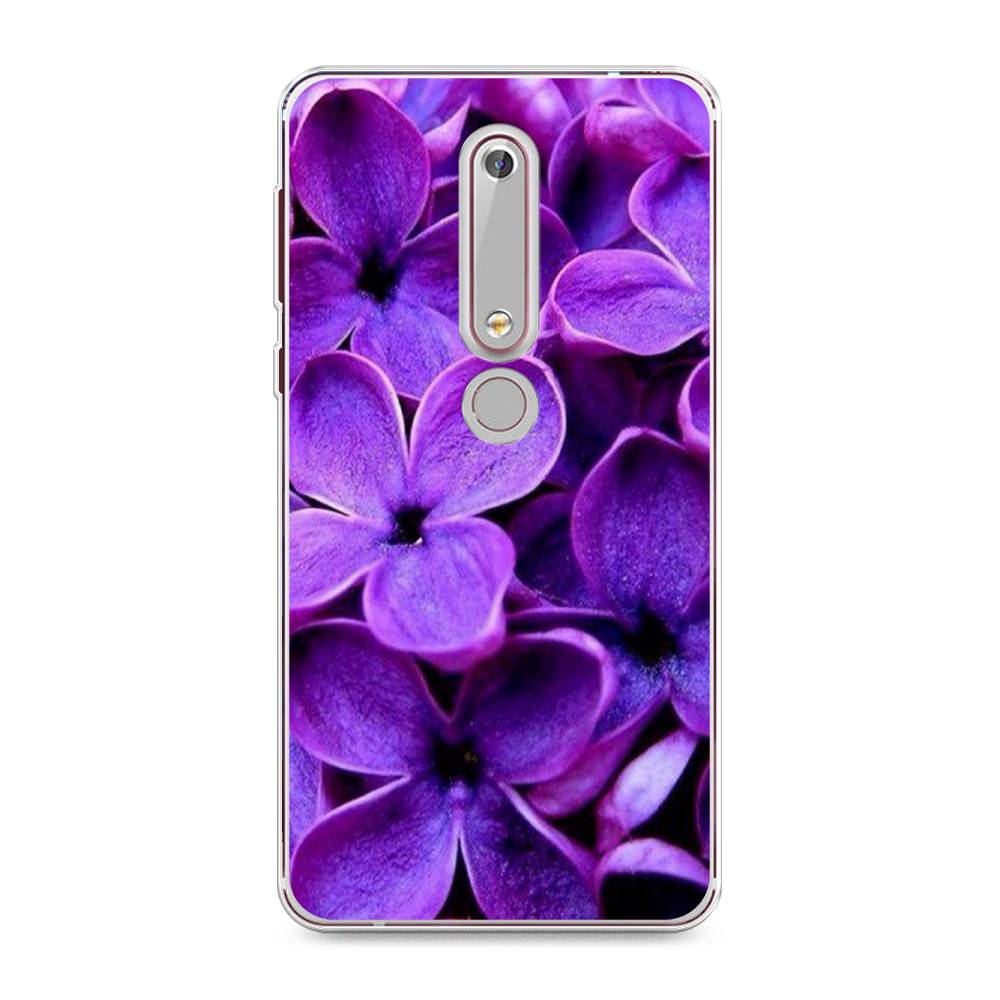 

Чехол Awog "Сирень крупная" для Nokia 6 2018, 120950-8