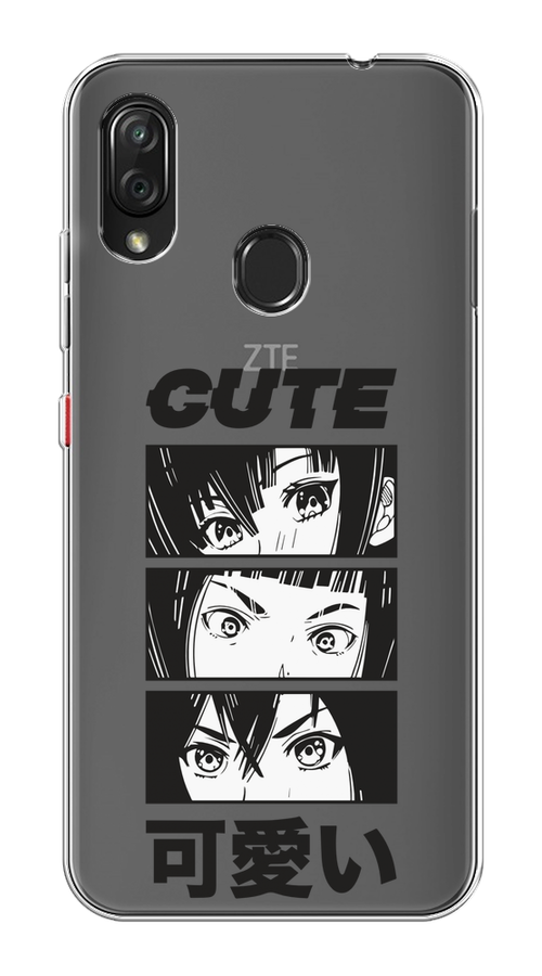 

Чехол на ZTE Blade V10 Vita "Милые аниме девочки", Прозрачный;белый;черный, 132650-1