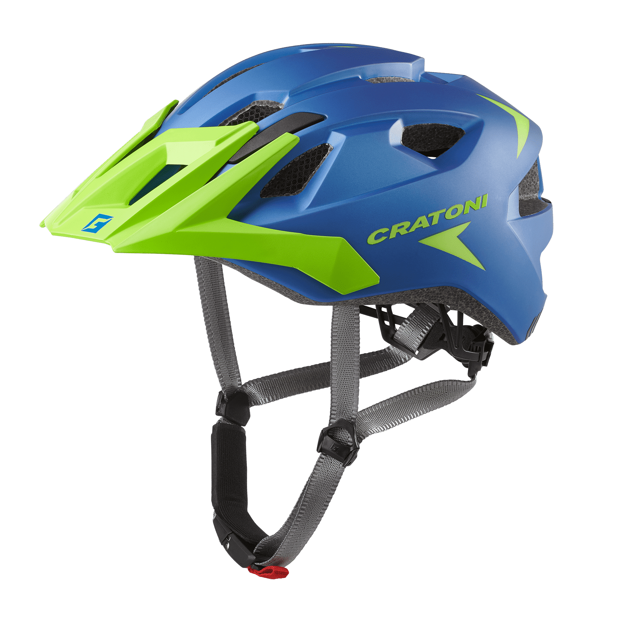 

Велосипедный шлем Cratoni Allride, blue/lime, One Size, Allride