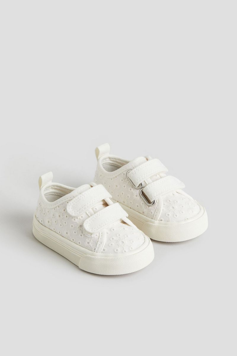 

Кеды детские H&M 1216353, белый, 23, 1216353