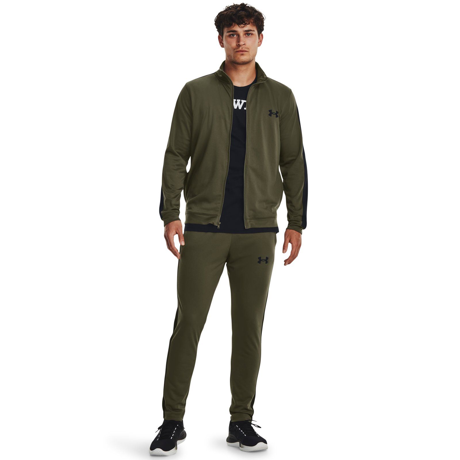 Костюм мужской Under Armour Ua Knit Track Suit зеленый XL