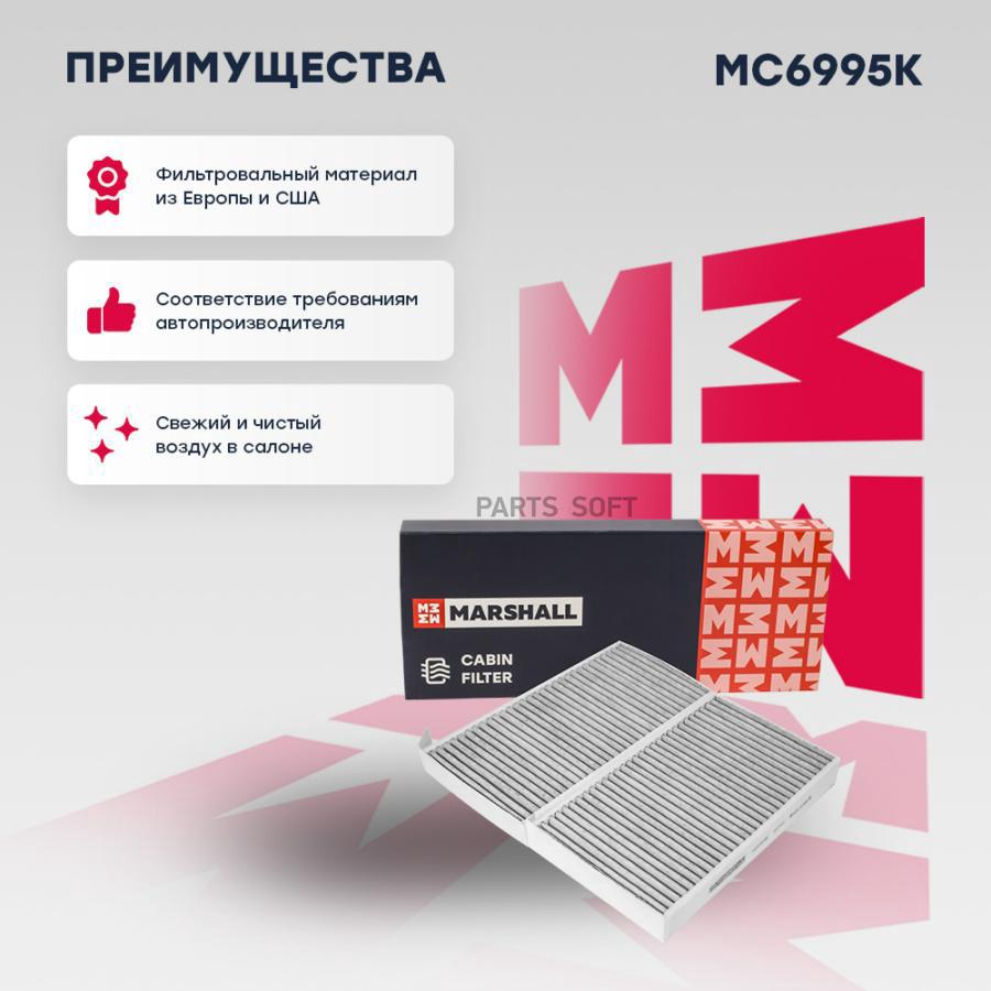 

Фильтр салонный угольный Tesla Model 3 17- (MC6995K)