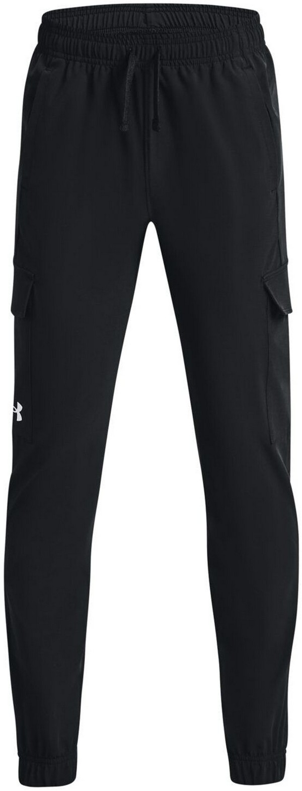 Брюки детские Under Armour Ua Pennant Woven Cargo Pant, черный, 128