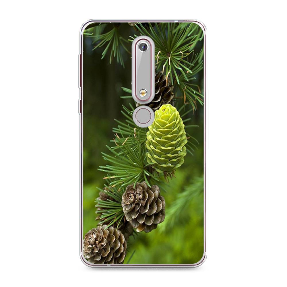 

Чехол Awog на Nokia 6 2018 / Нокиа 6 2018 "Лес 13", 120950-4