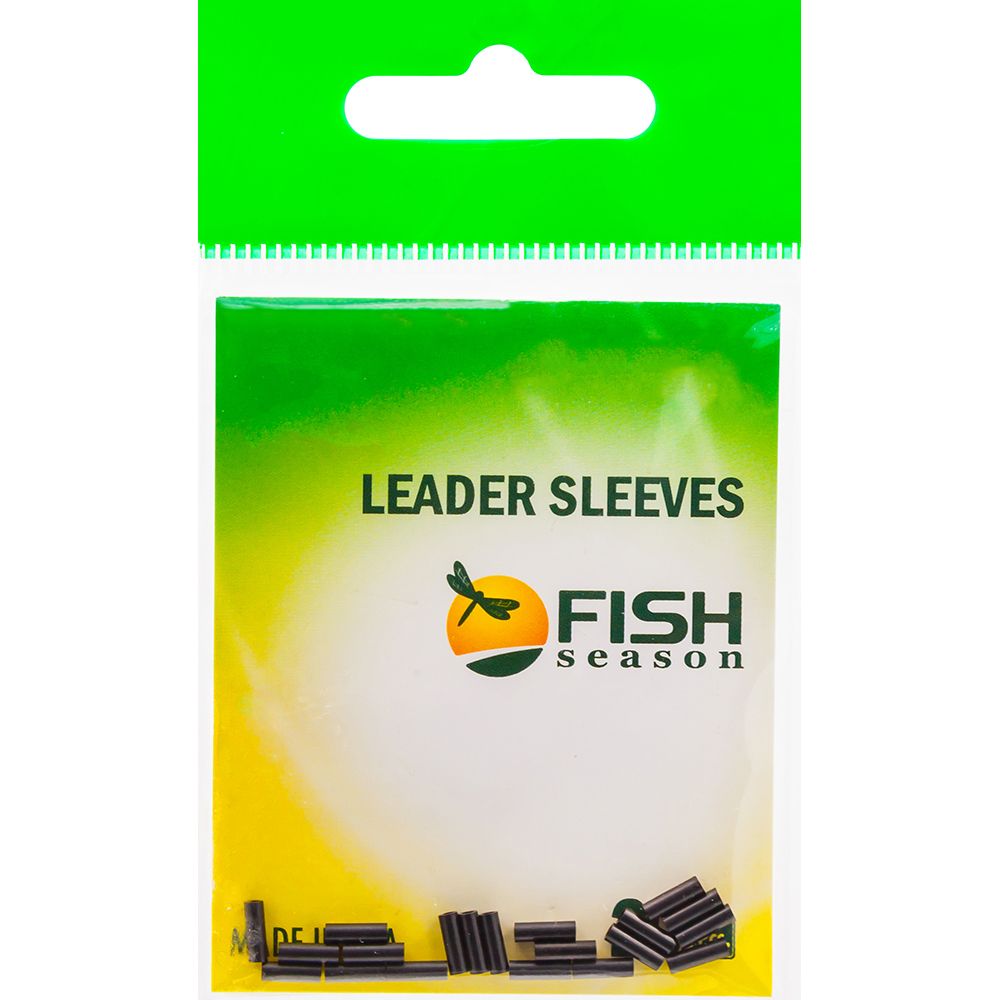 

Трубки обжимные Fish Season LEADER SLEEVES AFW J01B-CF20 #1 0.84 мм (20 шт/уп), Черный, трубки FS LEADER new 2022