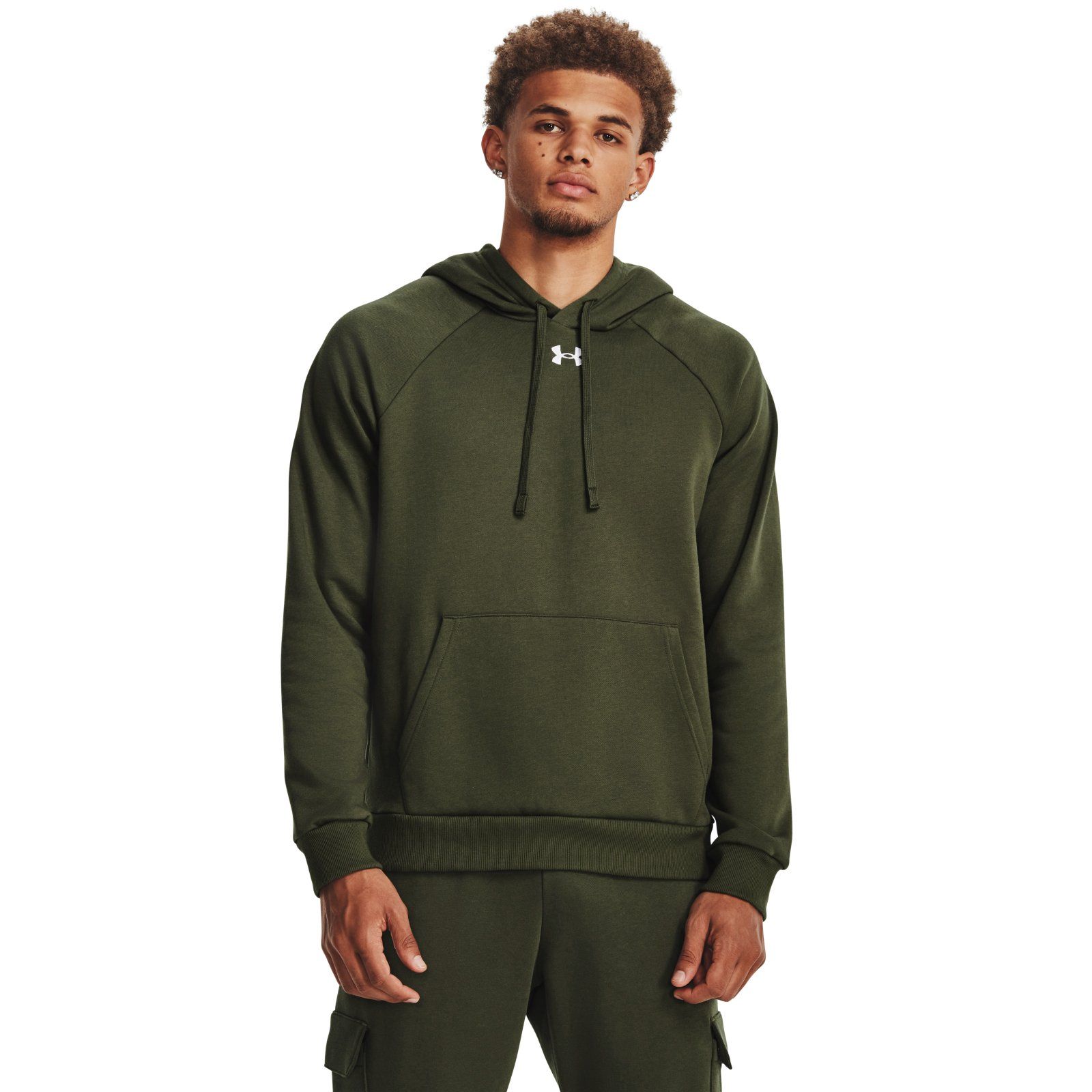 

Худи мужское Under Armour Ua Rival Fleece Hoodie зеленое MD, Зеленый, Ua Rival Fleece Hoodie