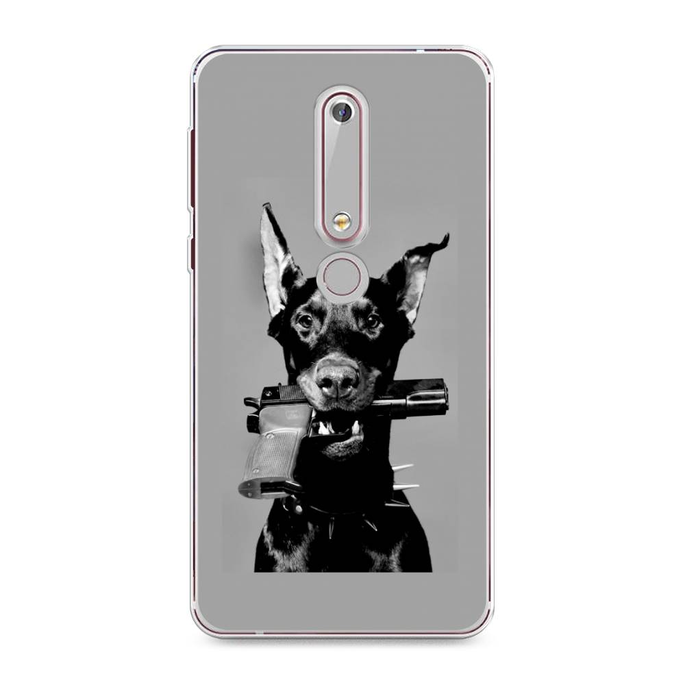 

Чехол Awog "Доберман" для Nokia 6 2018