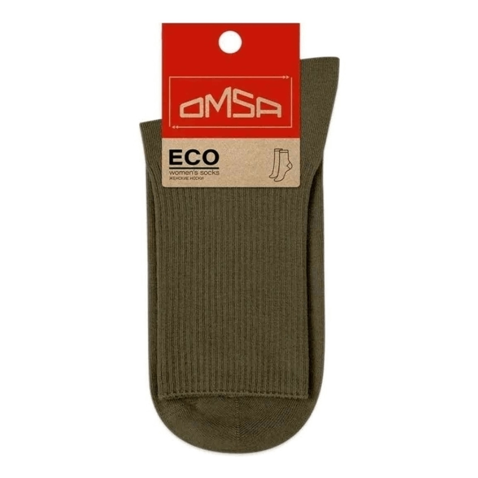 

Носки женские Omsa хаки