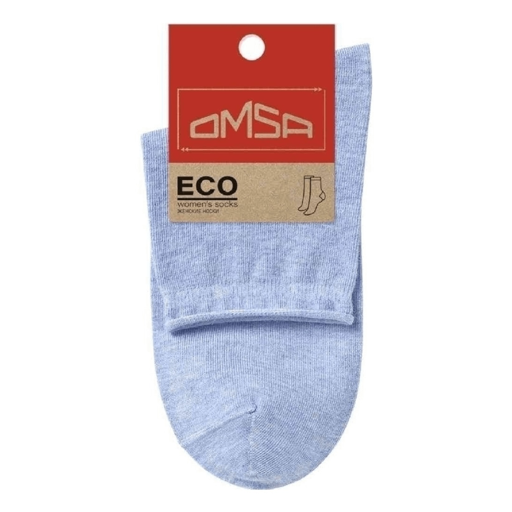 

Носки женские Omsa голубые, Голубой
