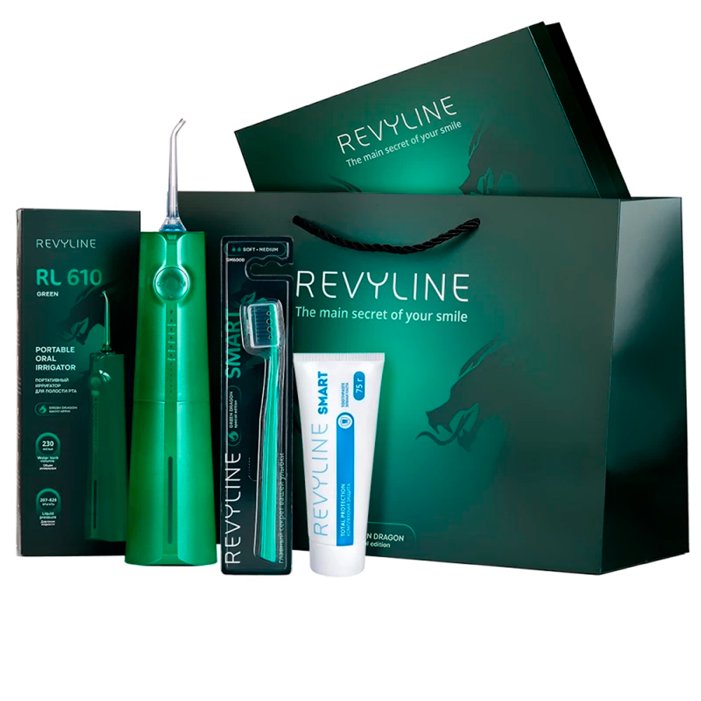 Подарочный набор Revyline Green Dragon 2 пакет подарочный special for you 33 х 26 х 12 см