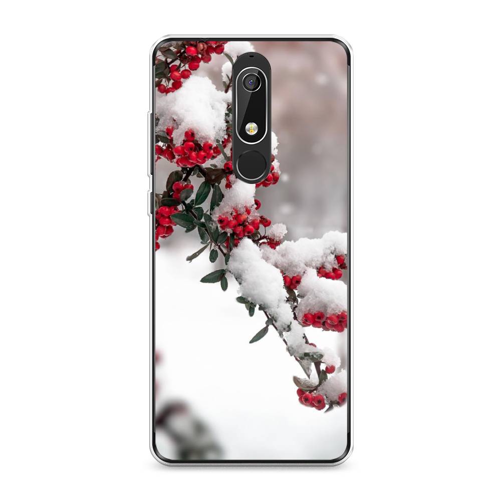 

Чехол на Nokia 5.1 "Зима 8", 121750-2