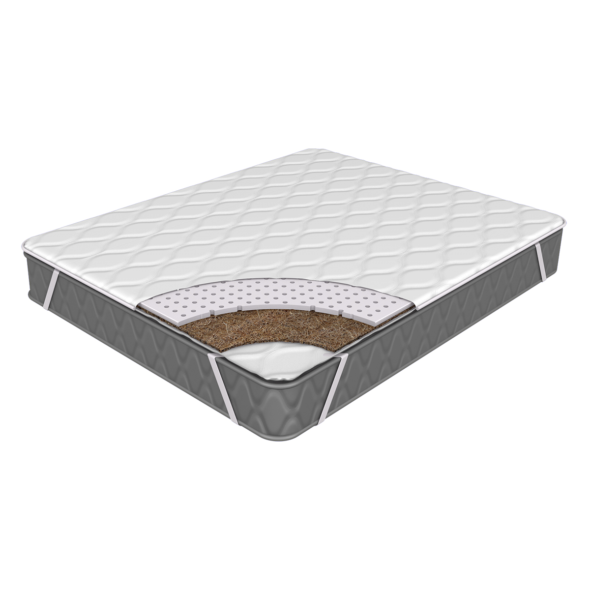 

Чехол на матрас Класс Матрас LATEX-COCOS 5x120x200см, Белый, LATEX-COCOS
