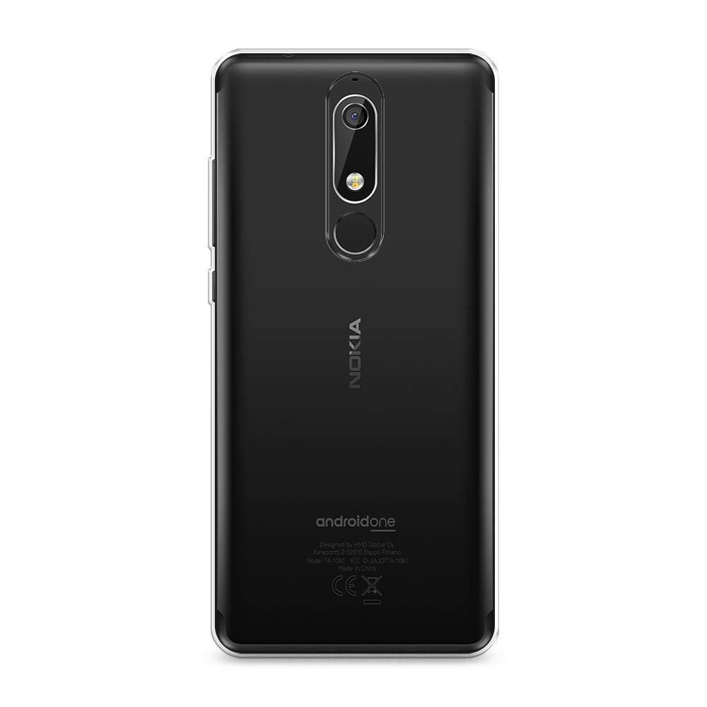 

Чехол на Nokia 5.1 прозрачный, 121750-6