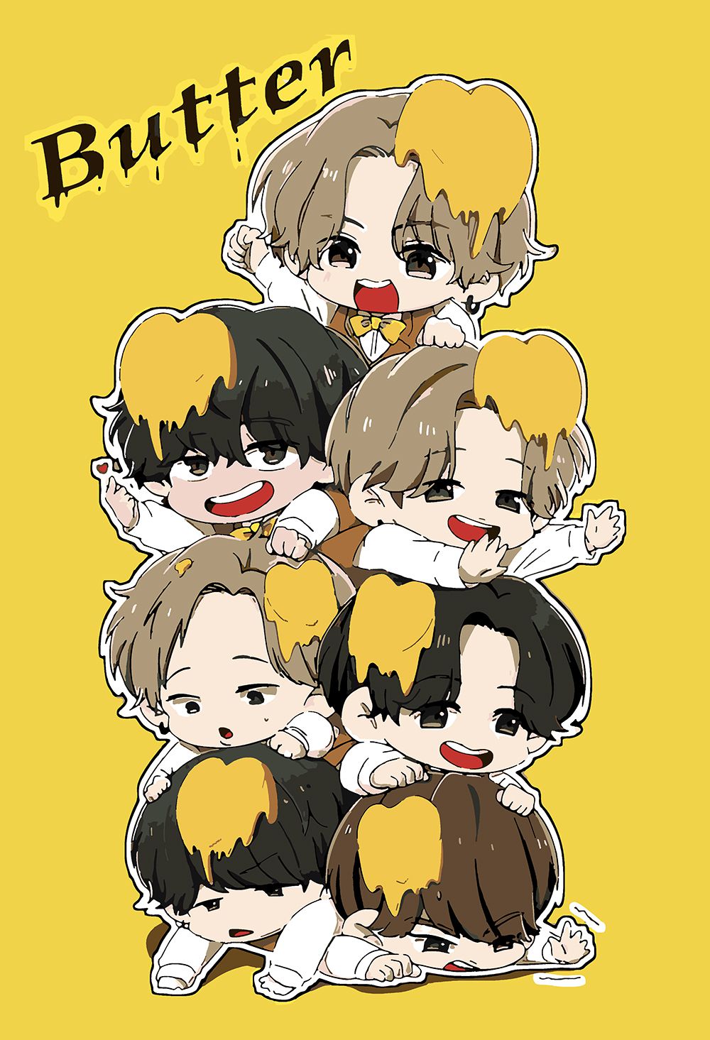 

Картина по номерам Красиво Красим BTS Butter Art, 40 х 50 см, BTS Butter Art