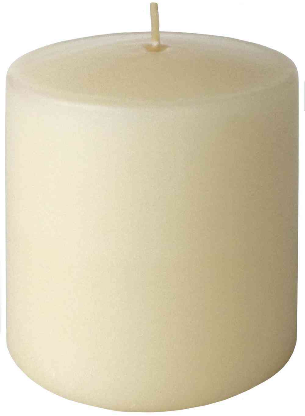 Свеча декоративная цилиндрическая Evis 6 х 6 х 6 см шампань