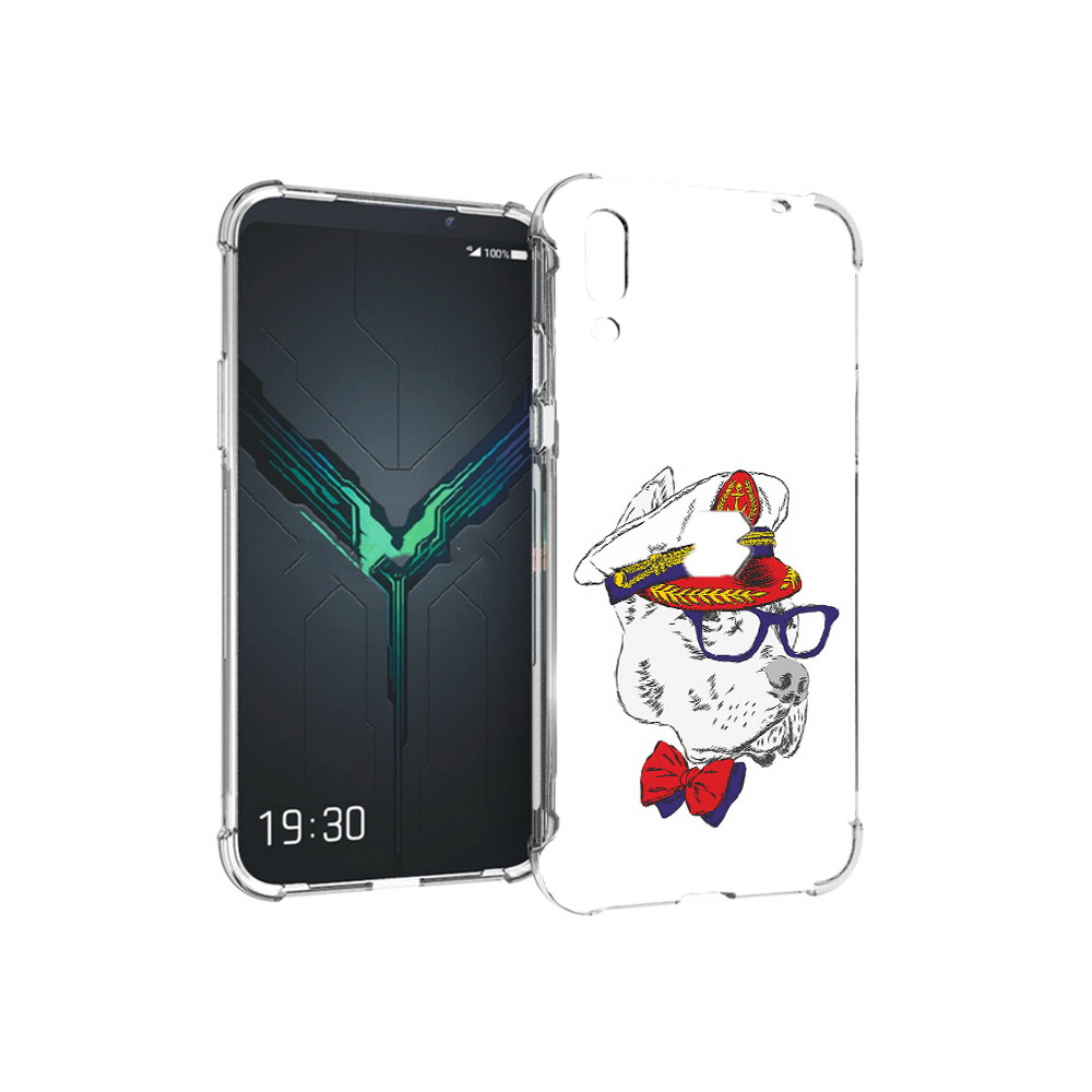 

Чехол MyPads Tocco для Xiaomi Black Shark 2 бульдог (PT144492.263.251), Прозрачный, Tocco