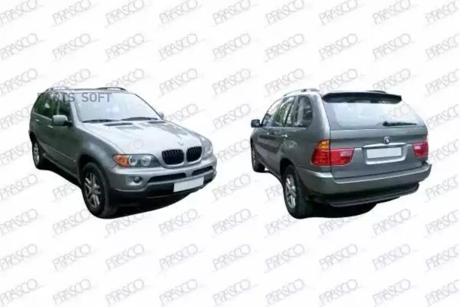 

Bm8202013 Решетка Радиатора Правая Серая Хромированная\ Bmw E53 3.0-4.4I/3.0D 00-06 1Шт