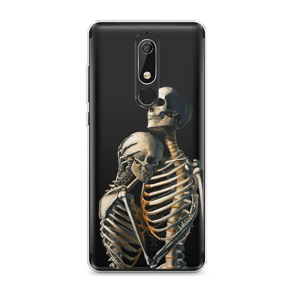 

Чехол на Nokia 5.1 "I’m so sorry", Серый;бежевый;черный, 121750-4