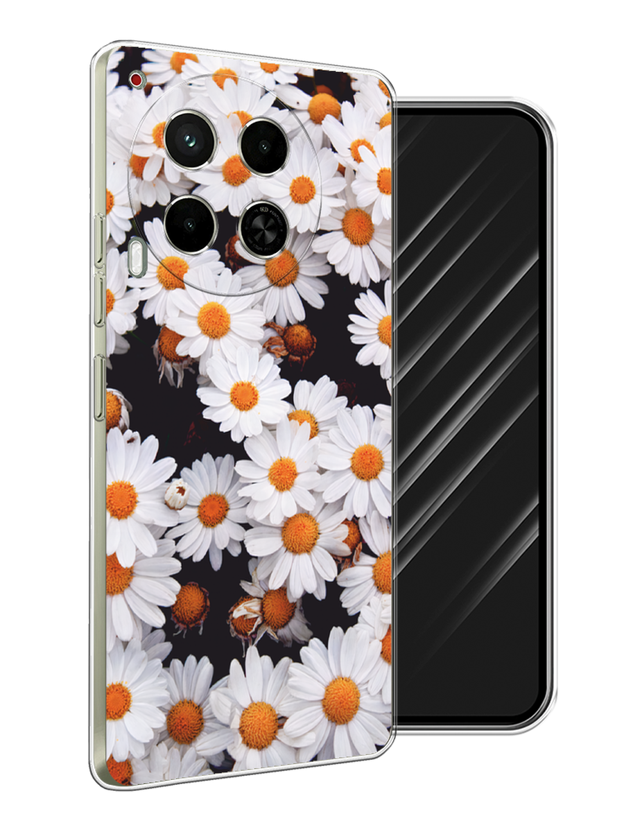 

Чехол Awog на Tecno Camon 30 5G "Ромашковое поле", Белый, 305550-1