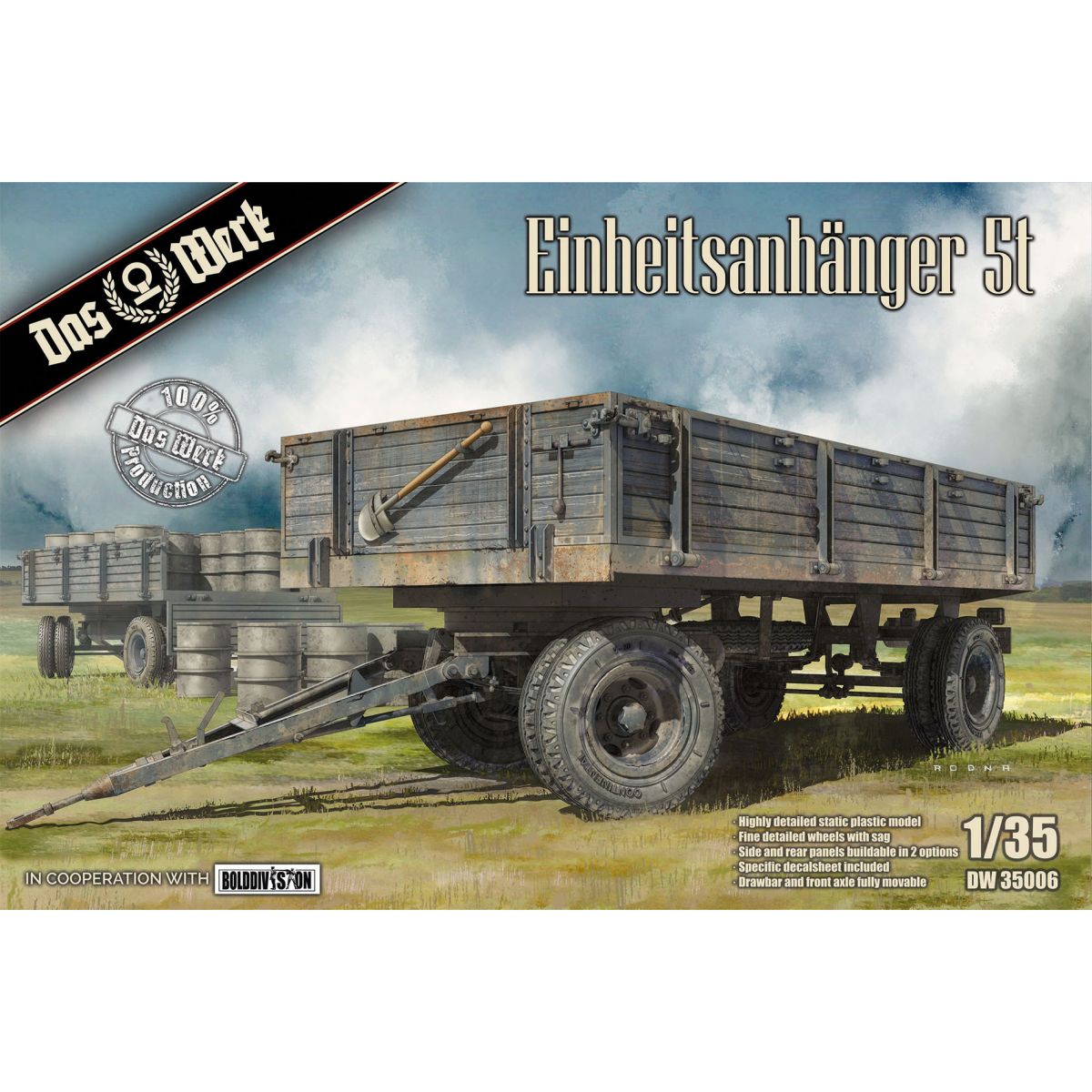 

DW35006 Сборная модель Einheitsanhnger 5t