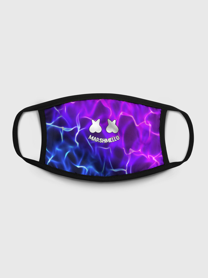 

Многоразовая маска унисекс Burnettie Marshmello Thunder, Разноцветный, Marshmello Thunder