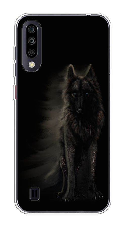 

Чехол на ZTE Blade A7 (2020) "Туманный волк", Черный, 133750-1