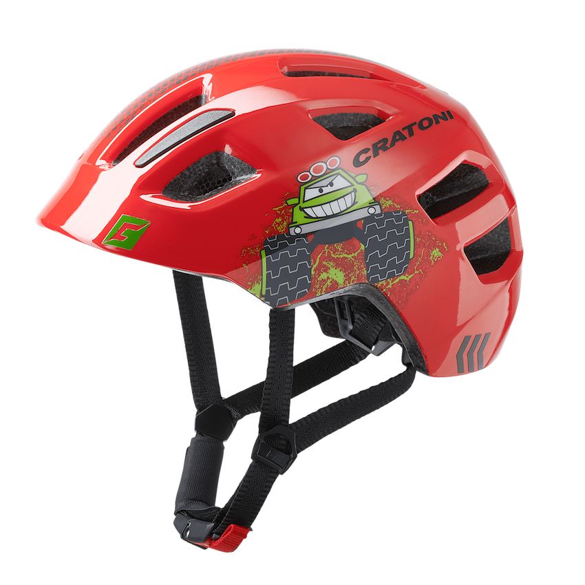 Велосипедный шлем Cratoni Maxster, truck red, S/M
