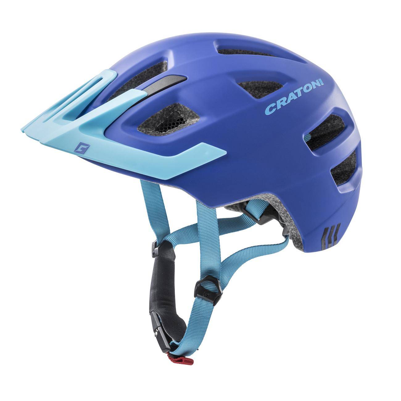 Велосипедный шлем Cratoni Maxster Pro, blue matt, XS/S