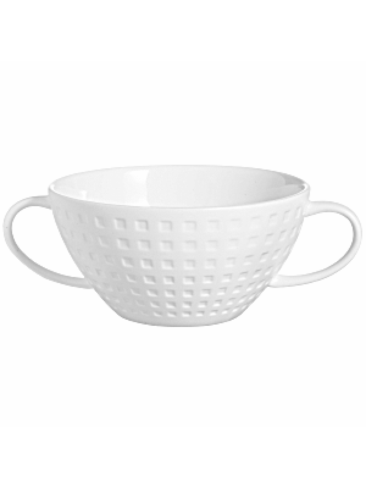 

Бульонница Chef&Sommelier Сатиник 290 мл с ручками фарфоровая 3120409