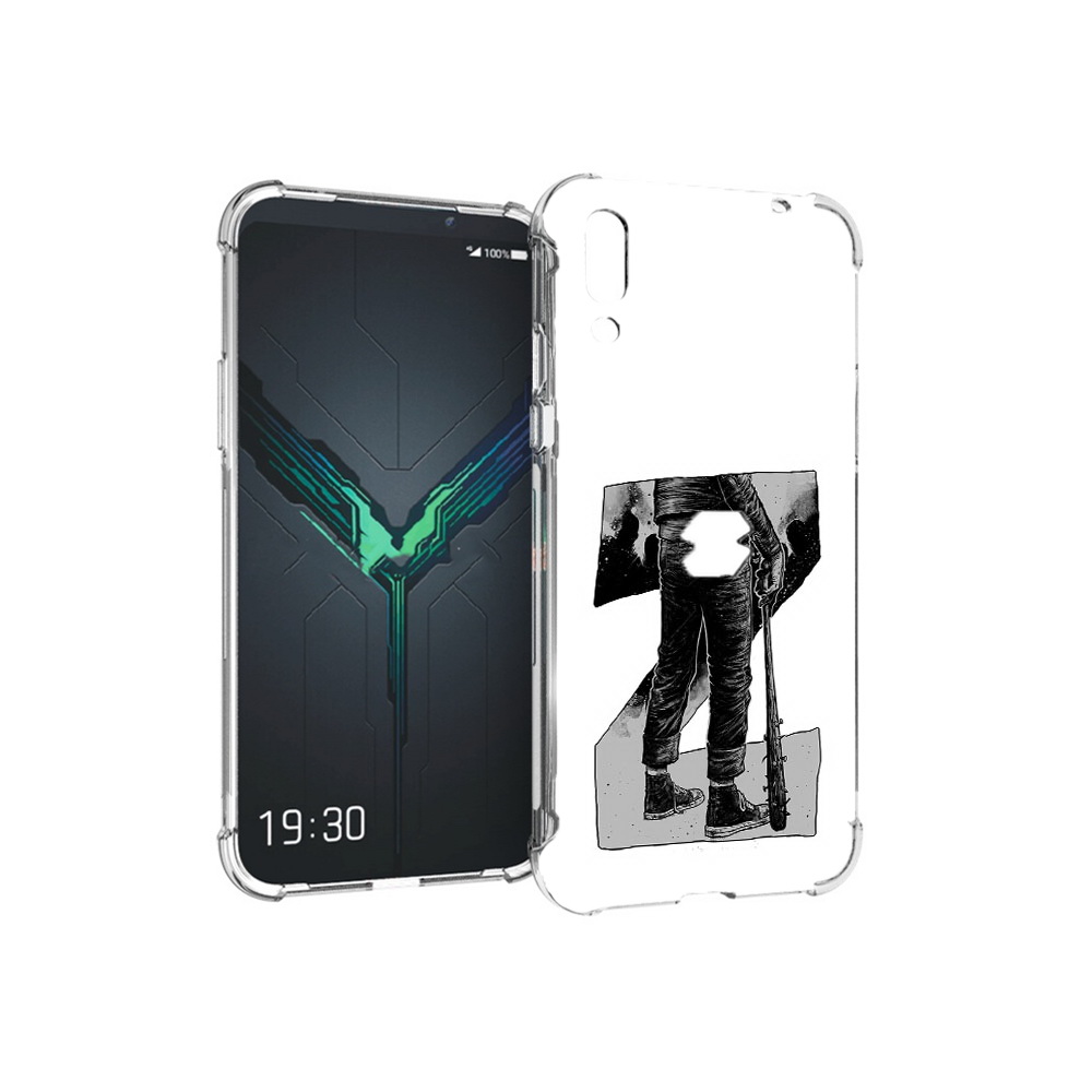 

Чехол MyPads Tocco для Xiaomi Black Shark 2 воин черно белый (PT144492.263.265), Tocco