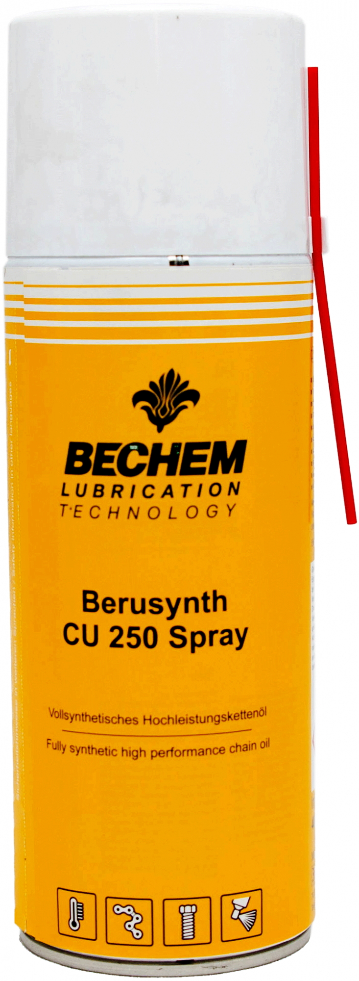 фото Масло для цепей bechem berusynth cu 250 spray (400 мл)