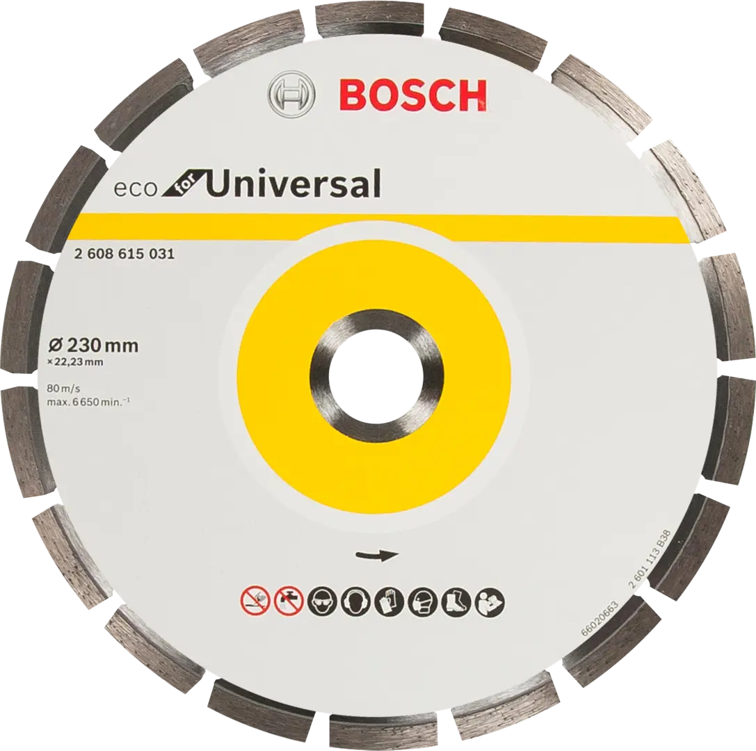Диск алмазный универсальный Bosch Eco 230x22.23 мм