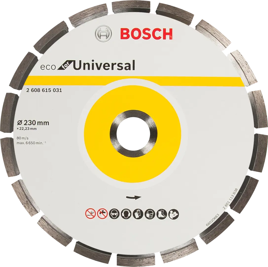 Диск алмазный универсальный Bosch Eco 230x2223 мм 3532₽