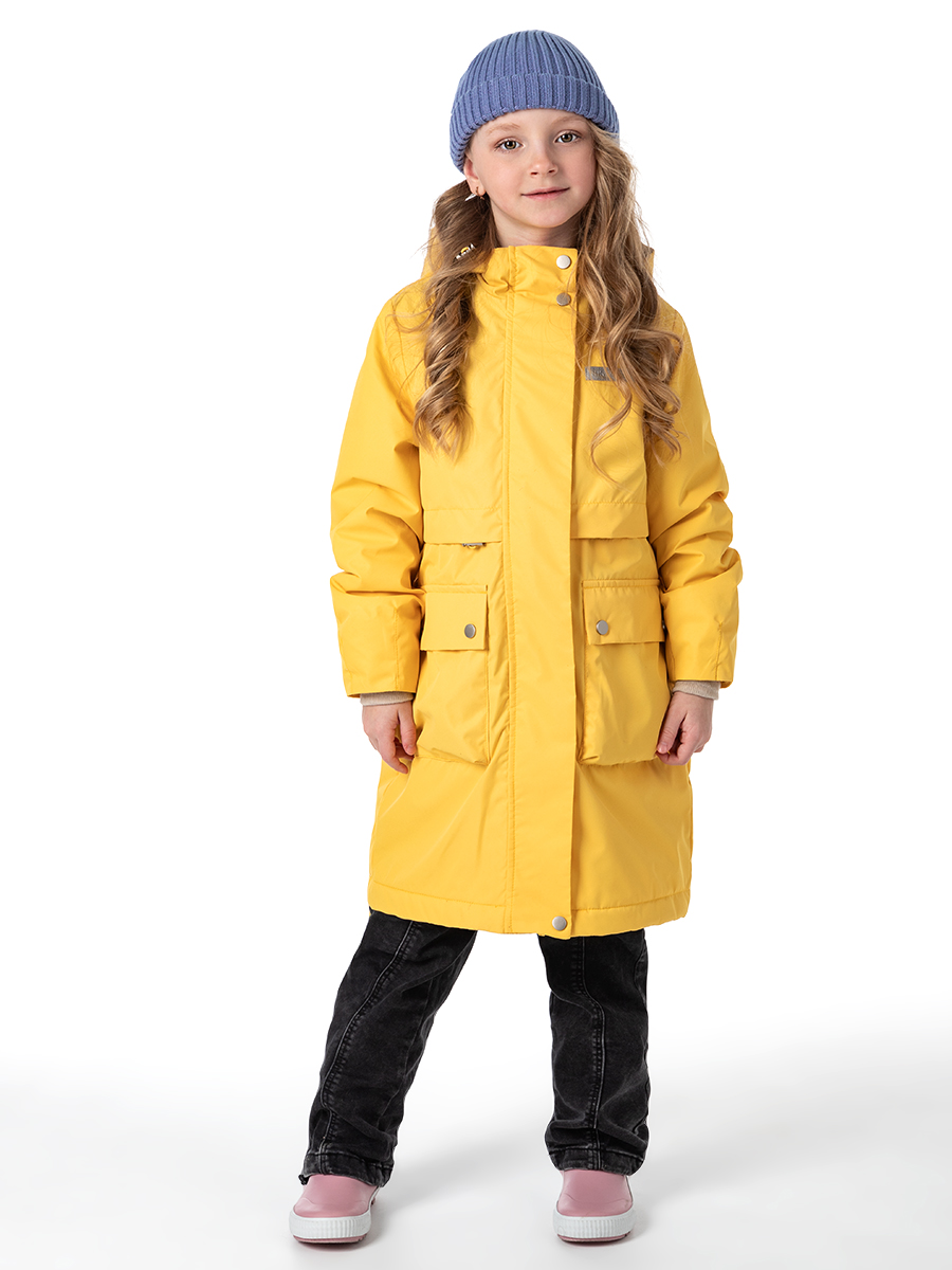 

Куртка детская NIKASTYLE 4м3624, желтый, 128, 4м3624