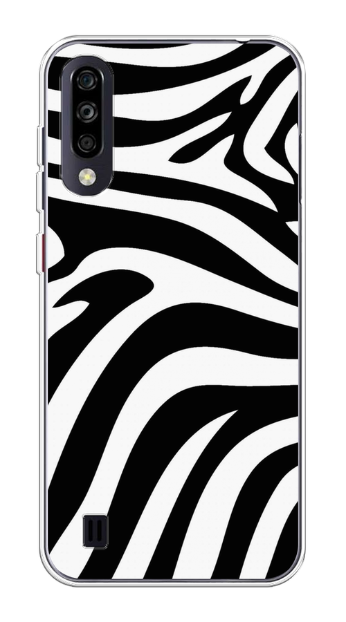 

Чехол на ZTE Blade A7 (2020) "Полоски зебры", Черный;белый;бежевый, 133750-1