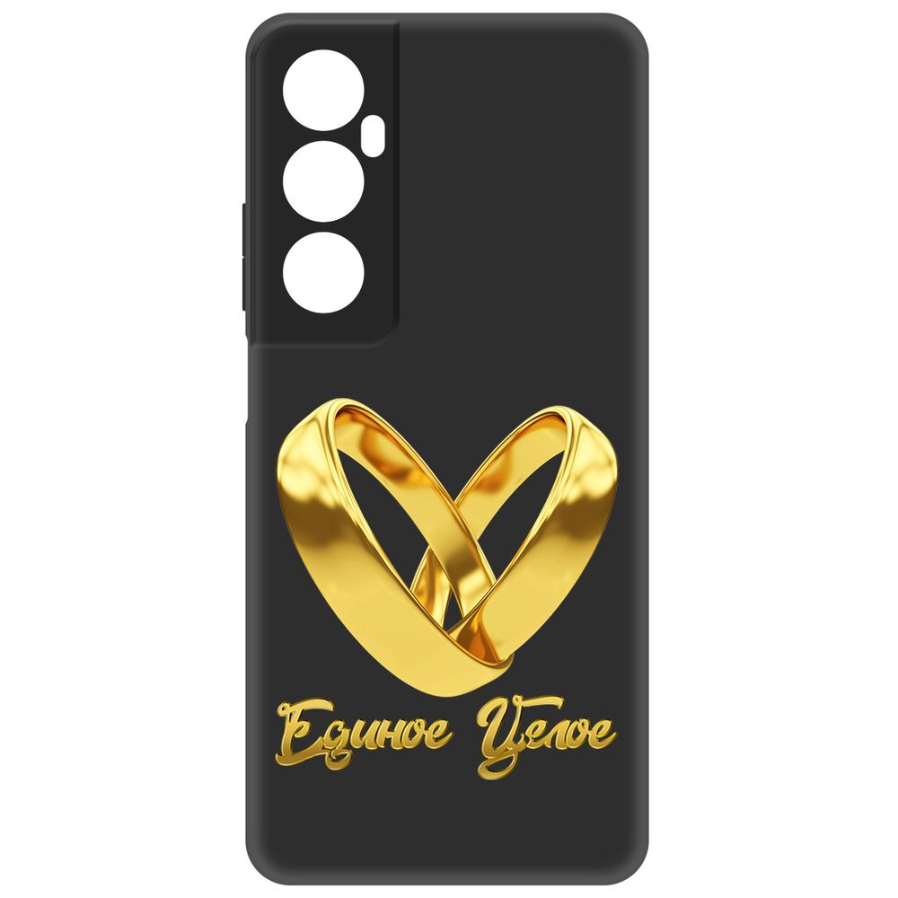 

Чехол Krutoff для Realme C65 Единое целое, Черный