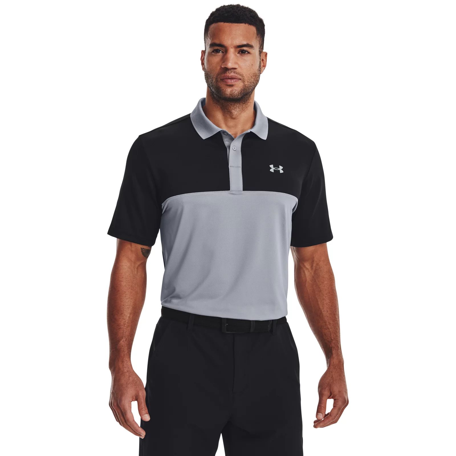 

Футболка мужская Under Armour Ua Perf 3.0 Color Block Polo серая XS, Серый, Ua Perf 3.0 Color Block Polo