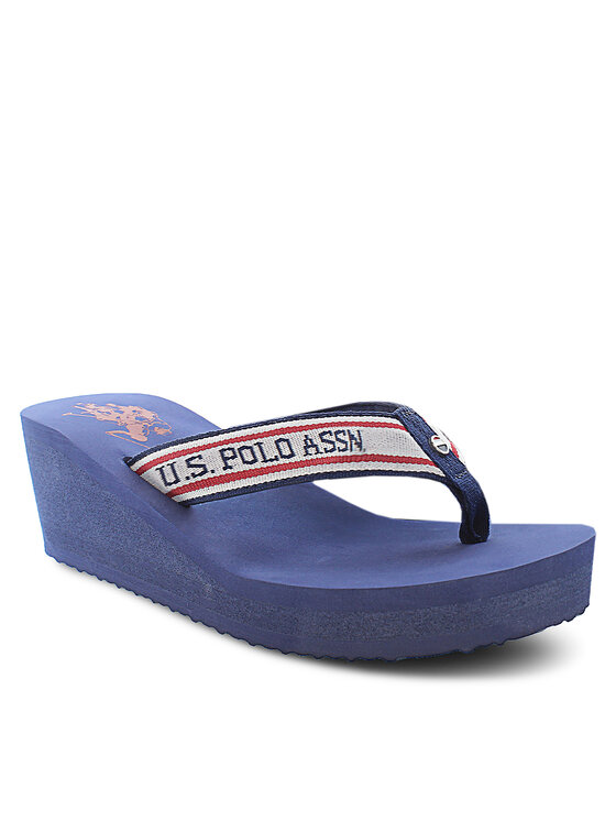 

Вьетнамки женские U.S. POLO Assn. Chany CHANY003 синие 37 EU, Синий, Chany CHANY003