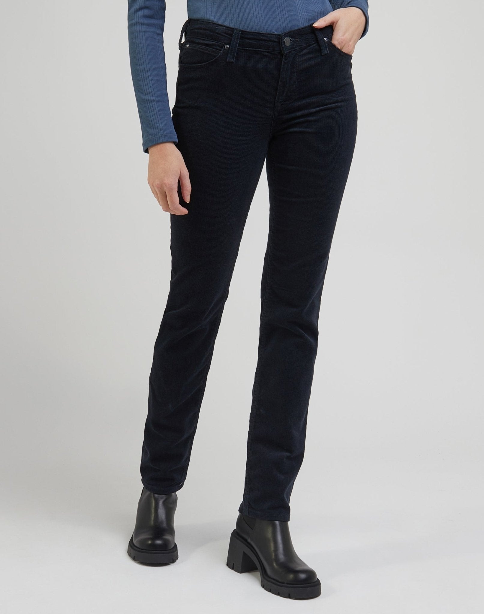 

Джинсы женские Lee Women Marion Straight Jeans черные 26/31, Черный, Women Marion Straight Jeans