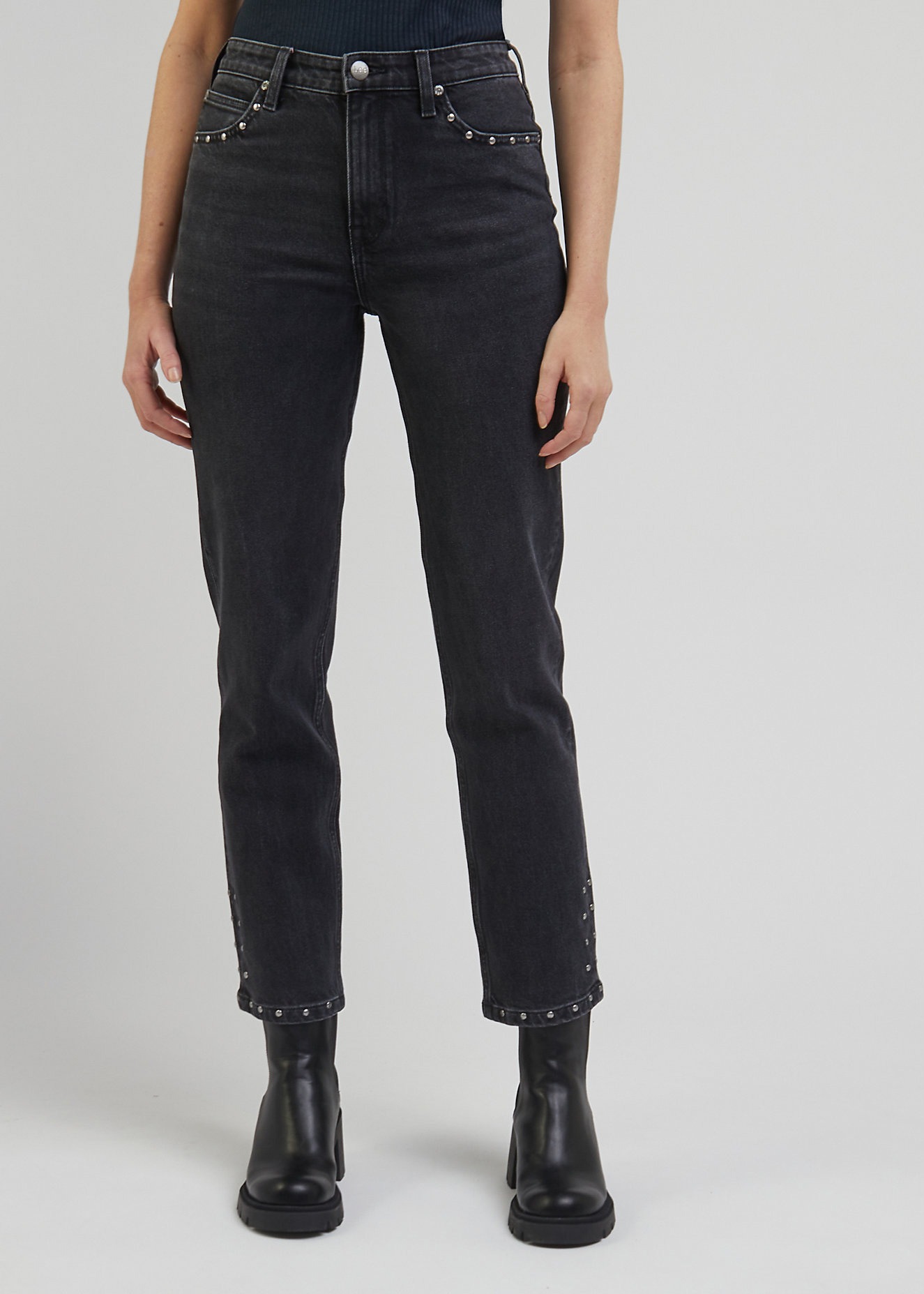 

Джинсы женские Lee Women Carol Jeans черные 36/33, Черный, Women Carol Jeans